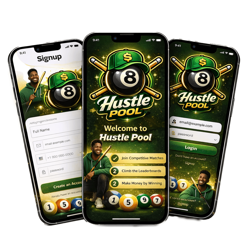 Hustle Pool Features